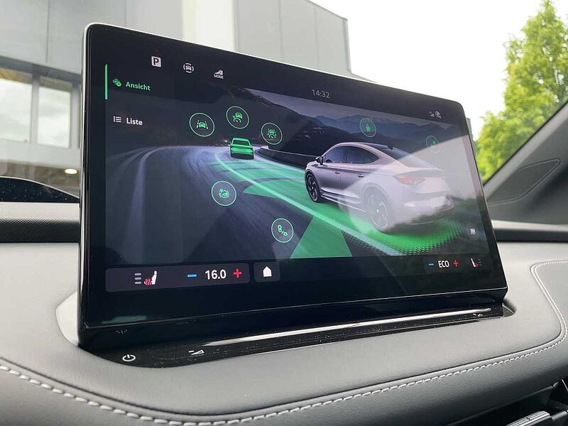 SKODA Enyaq Coupé 85 Spor tline AHK ACC LED Navi HUD