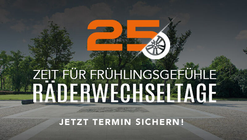Reifenwechseltage Frühjahr 2025